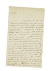 RUSH, BENJAMIN. Autograph Letter Signed, Benjn Rush, to James McHenry in Baltimore,